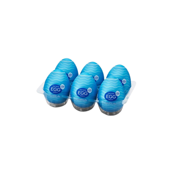 Egg Wavy II Cool Edition  - Aftrek eitjes - 6 stuks